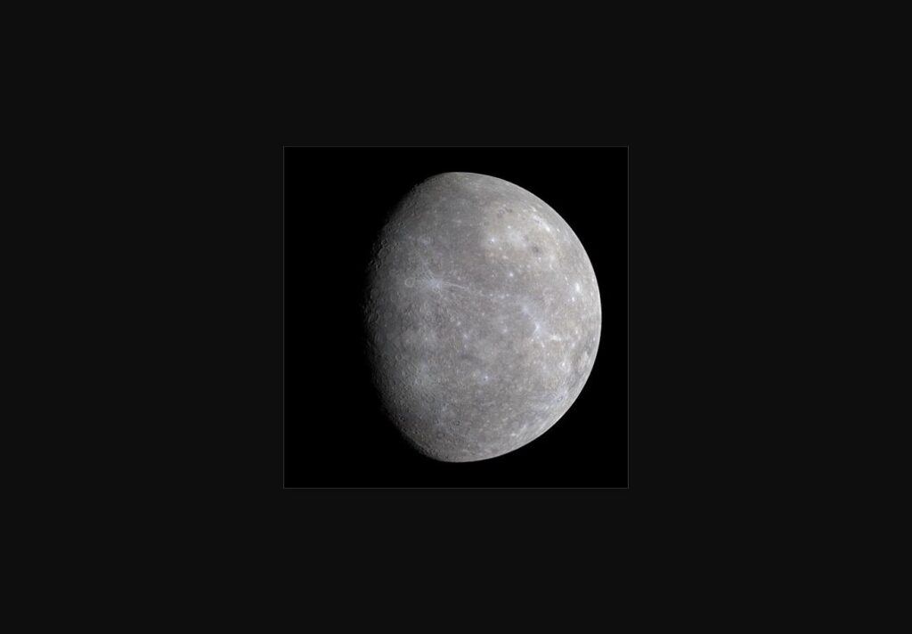 Mercury planet floating decoration