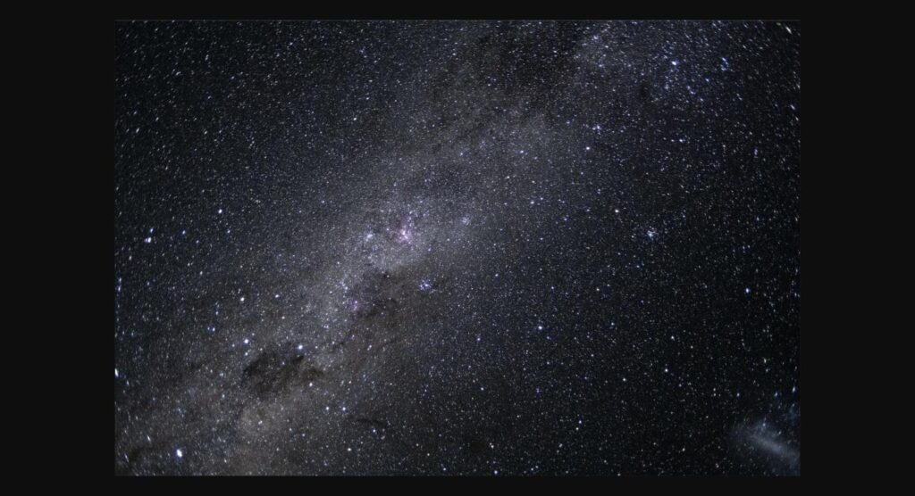 The Milky Way galaxy band across the night sky (NASA)