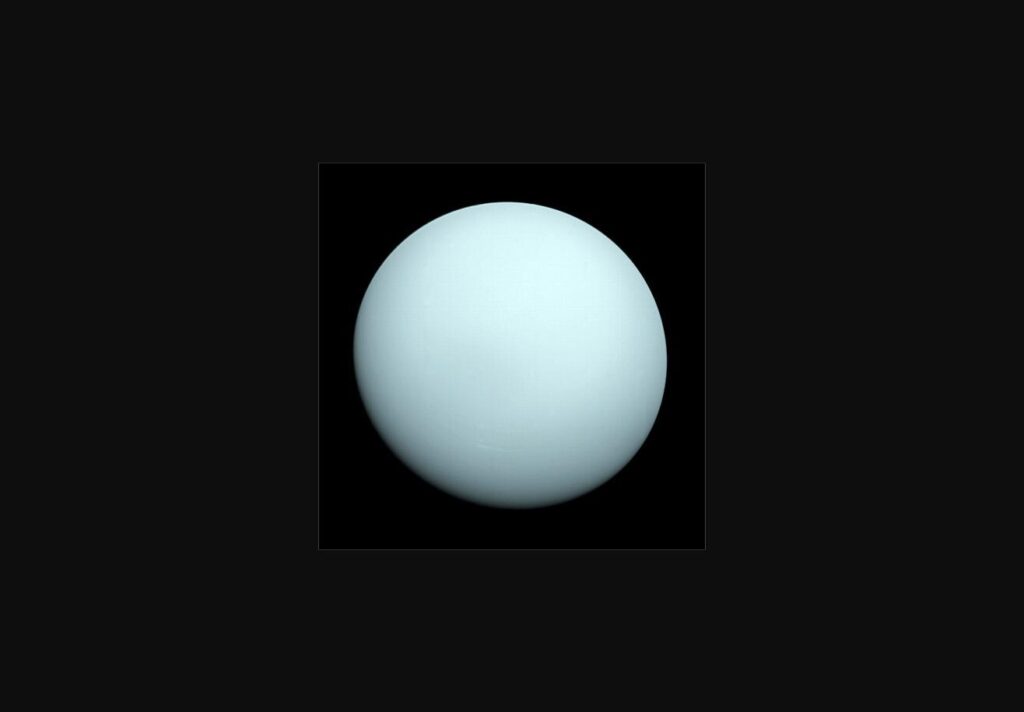 Uranus planet floating decoration